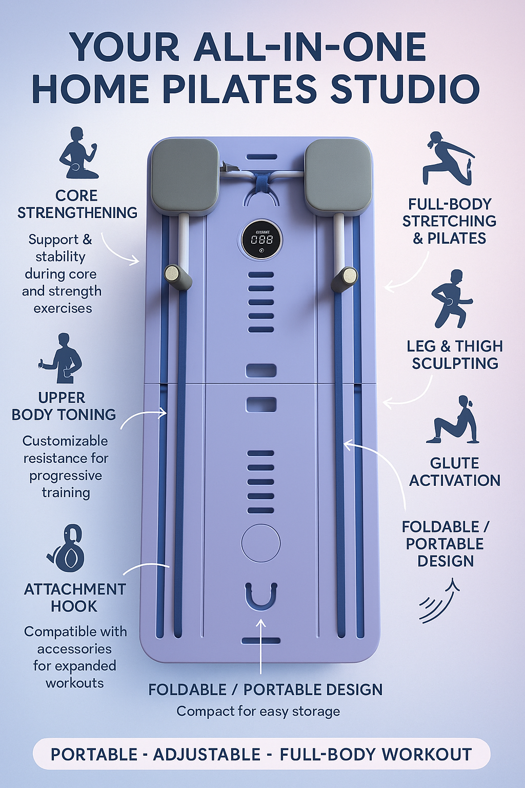 Pilates Board (Pink)